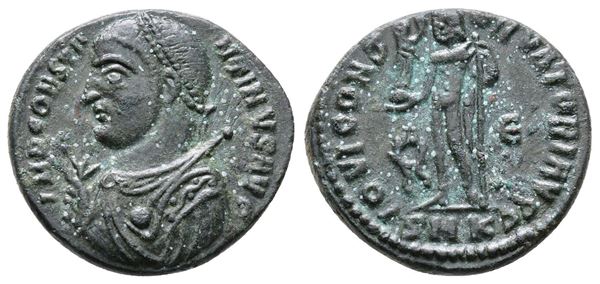 Constantine I (307/310-337). Æ Follis (18mm, 3.19g).  - Auction Greek, Roman and Byzantine Coins	 - Bertolami Fine Art - Prague