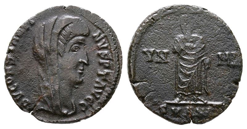 Divus Constantine i (died 337). Æ (15mm, 1.46g).