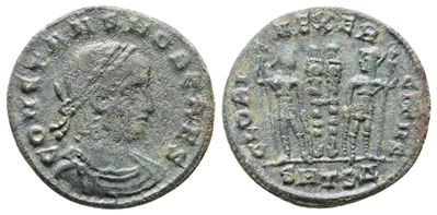 Constans (caesar, 333-337). Æ Follis (18mm, 2.36g).