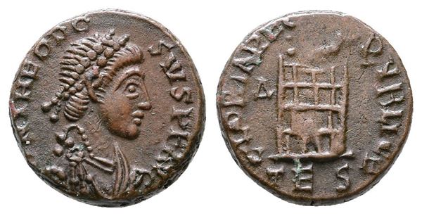 Theodosius I (379-395). Æ (12mm, 1.81g).