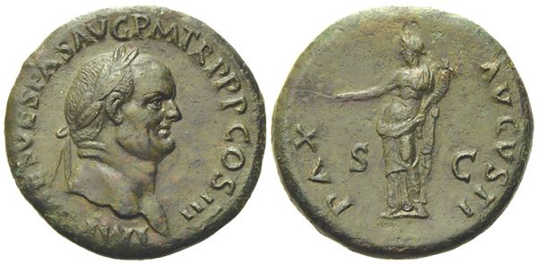 Vespasian (69-79), Sestertius, Rome, AD 71; Æ (g 24,86; mm 32)