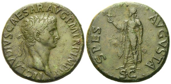Claudius (41-54), Sestertius, Rome, c. AD 50-54; Æ (g 27,81; mm 34)
