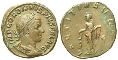 Gordian III (238-244), Sestertius, Rome, Ad 241-243; Æ (g 21,94; MM 29)