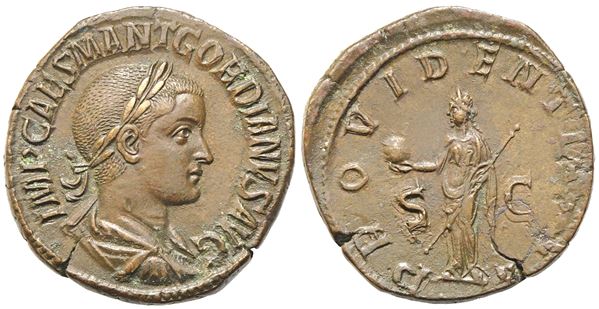 Gordian III (238-244), Sestertius, Rome, AD 238-239; Æ (g 21,55; mm 31)