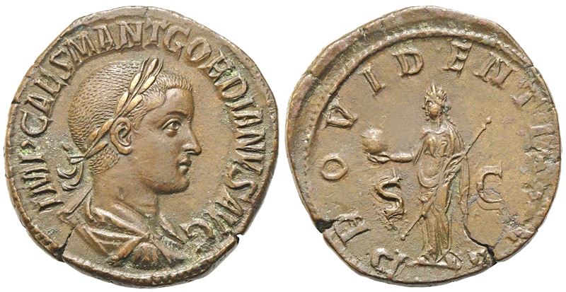 Gordian III (238-244), Sestertius, Rome, Ad 238-239; Æ (g 21,55; MM 31)