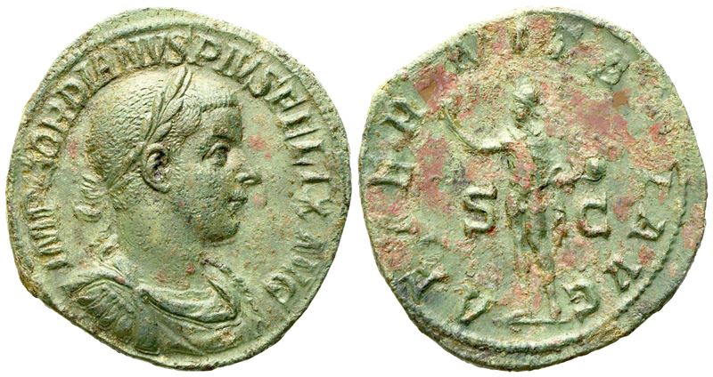 Gordian III (238-244), Sestertius, Rome, Ad 241-243; Æ (g 16,85; MM 32)