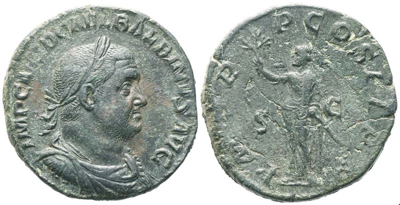 Balbinus (238), Sestertius, Rome, C. April - June Ad 238; Æ (g 18,26; MM 30)