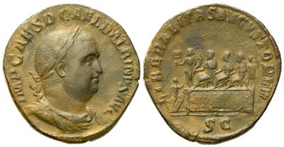 Balbinus (238), Sestertius, C. Rome, April - June Ad 238; Æ (g 18,62; MM 30)