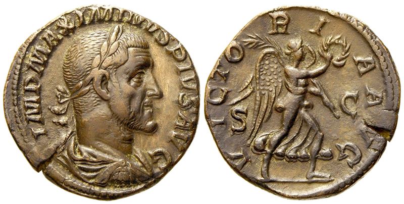 Maximinus i (235-238), Sestertius, Rome, Ad 235-236; Æ (g 20,82; MM 29)