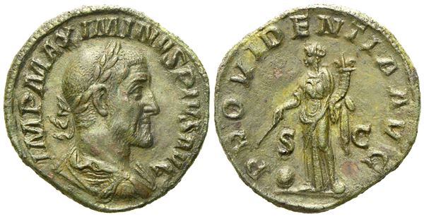 Maximinus I (235-238), Sestertius, Rome, AD 235-236; Æ (g 16,64; mm 30)