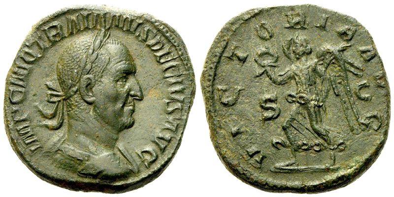 Trajan Decius (249-251), Sestertius, Rome, Ad 249-251; Æ (g 23,87; MM 30)