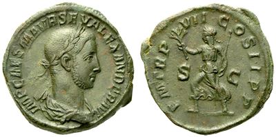 Severus Alexander (222-235), Sestertius, Rome, Ad 228; Æ (g 27,00; MM 31)