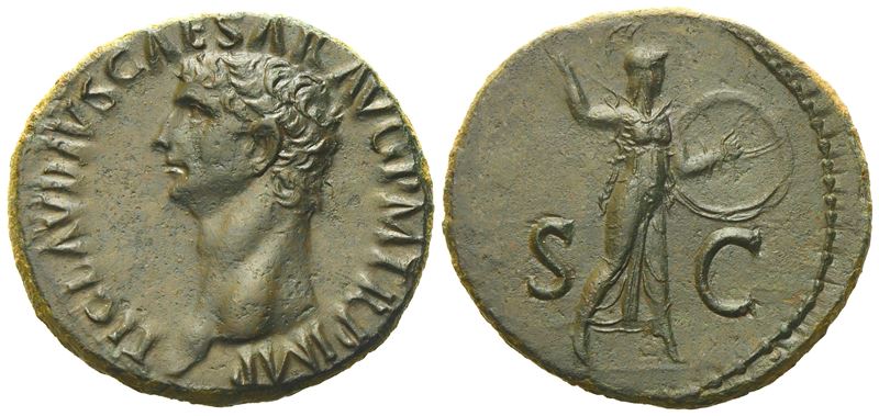 Claudius (41-54), As, Rome, c. AD 41-54; Æ (g 13,40; mm 28)