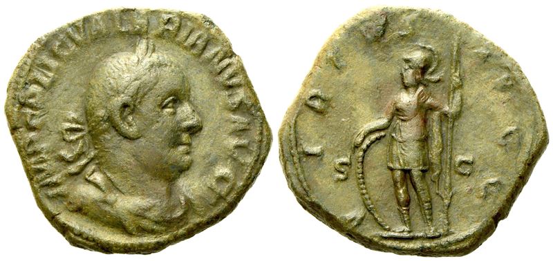 Valerian i (253-260), Sestertius, Rome, Ad 254; Æ (g 20,75; MM 31)