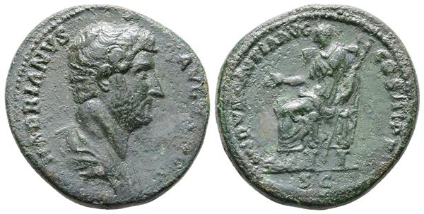 Hadrian (117-138). Æ As (26mm, 11.64g).