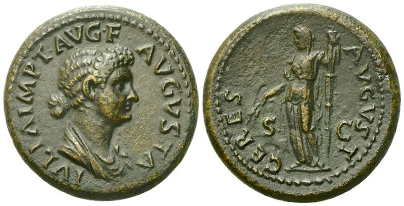 Julia Titi, Dupondius Struck Under Titus, Rome, C. Ad 80-81; Æ (g 14,50; MM 27)