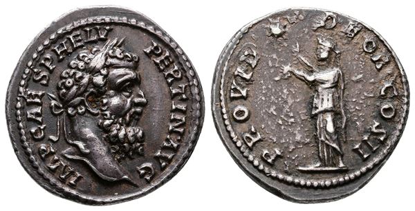 Pertinax (AD 193). Replica of AR Denarius (21mm, 3.97g).