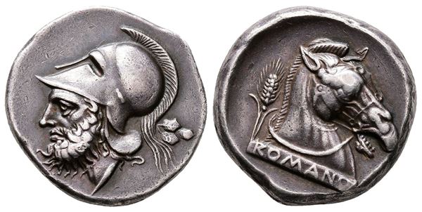 Anonymous, Neapolis, c. 310-300 BC. Replica of AR Didrachm (19mm, 7.14g).