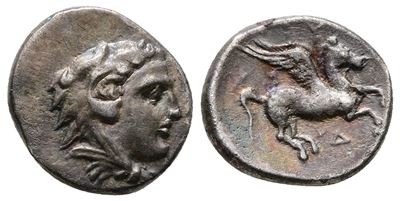 Illyria, Dyrrhachion, C. 344-300 Bc. Ar Drachm (15mm, 2.46g).