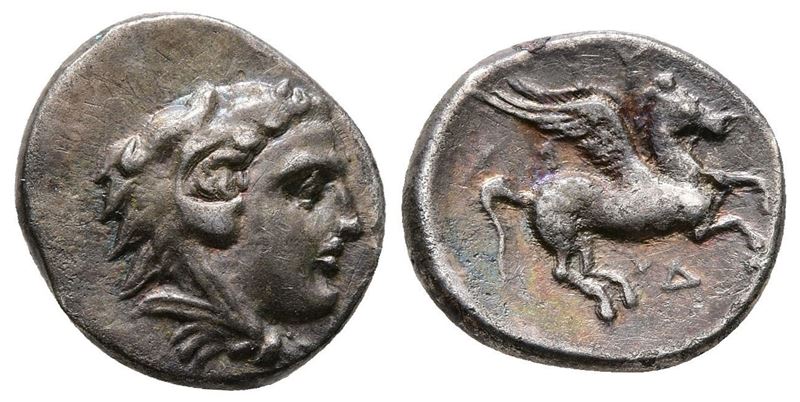 Illyria, Dyrrhachion, C. 344-300 Bc. Ar Drachm (15mm, 2.46g).