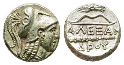 Kings Of Macedon, Alexander III 'the Great' (336-323 Bc). Replica Of 1/4 Stater (10mm, 1.20g).