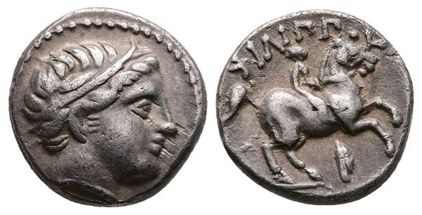 Kings of Macedon, Philip II (359-336 BC). 1/5 Stater (13mm, 2.48g).  - Auction Greek, Roman and Byzantine Coins	 - Bertolami Fine Art - Prague