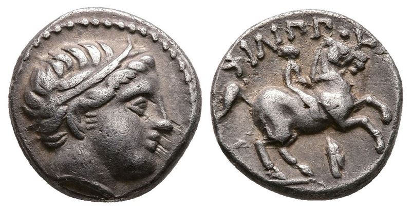 Kings Of Macedon, Philip II (359-336 Bc). 1/5 Stater (13mm, 2.48g).