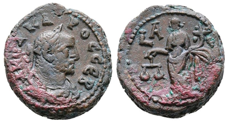 Probus (276-282). Egypt, Alexandria. Bi Tetradrachm (19mm, 7.26g)