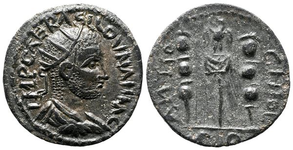 Volusian (251-253). Pisidia, Antioch. Æ