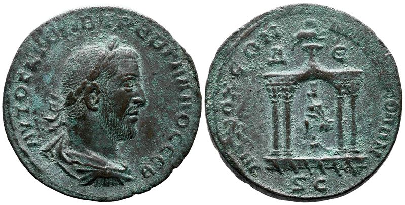 Trebonianus Gallus (251-253). Seleucis And Pieria, Antioch. Æ