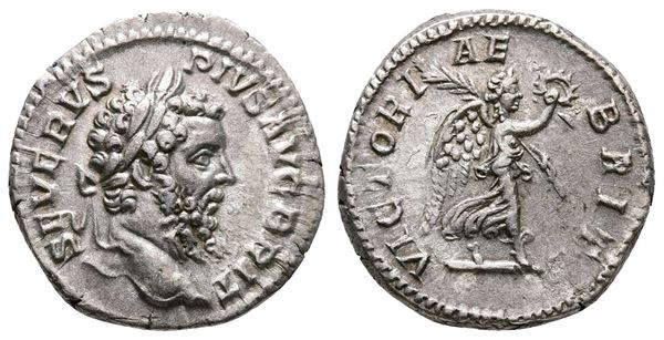 Septimius Severus (193-211). AR Denarius (19mm, 3.07g).  - Auction Greek, Roman and Byzantine Coins	 - Bertolami Fine Art - Prague