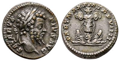 Septimius Severus (193-211). Ar Denarius (18mm, 3.58g).