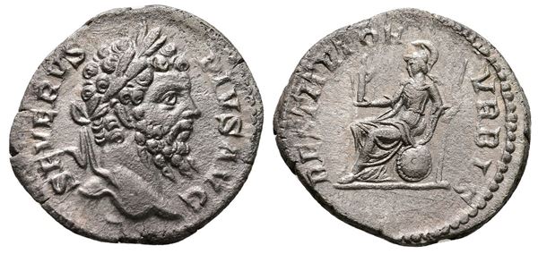 Septimius Severus (193-211). AR Denarius (18mm, 3.20g).