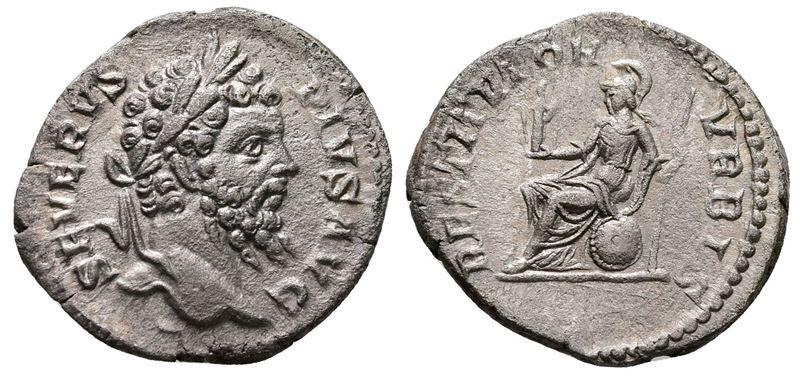 Septimius Severus (193-211). Ar Denarius (18mm, 3.20g).