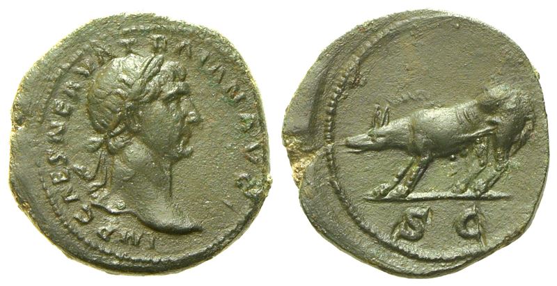 Trajan (98-117), Quadrans, Rome, C. Ad 109; Æ (g 2,84; MM 16)