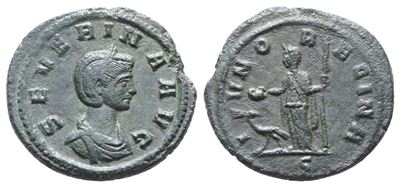 Severina (augusta, 270-275). Æ As (26mm, 7.81g).