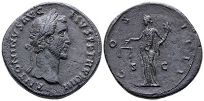 Antoninus Pius (138-161). Æ Sestertius (33 MM, 26.18 G).