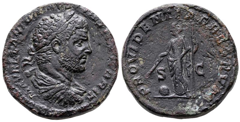 Caracalla (198-217). Æ Sestertius (31 MM, 25.82 G).