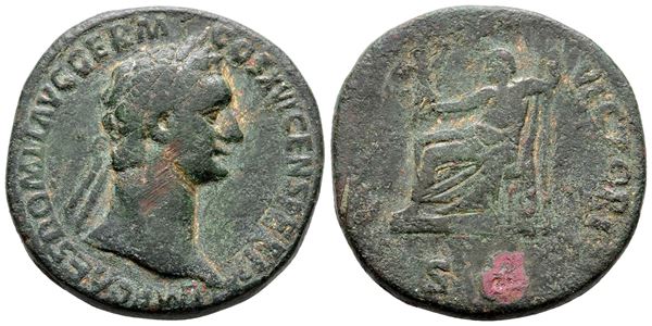 Domitian (81-96). Æ Sestertius (32 mm, 25.69 g).