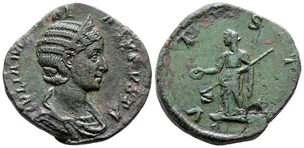 Julia Mamaea (Augusta, 222-235). Æ Sestertius (28 mm, 15.84 g).  - Auction Greek, Roman and Byzantine Coins	 - Bertolami Fine Art - Prague