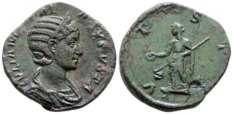 Julia Mamaea (augusta, 222-235). Æ Sestertius (28 MM, 15.84 G).
