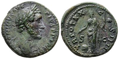 Antoninus Pius (138-161). Æ As (27 MM, 12.06 G).
