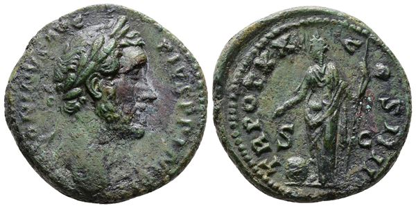 Antoninus Pius (138-161). Æ As (27 mm, 12.06 g).