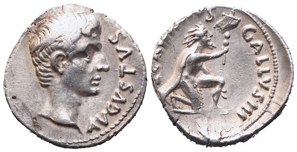 Augustus (27 BC-14 AD), Denarius, Rome, 12 BC; AR (3,81 g; 19 mm; 6 h)