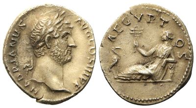 Hadrian (117-138), Denarius, Rome, C. Ad 134-138; Ar (g 3,02; MM 18,2)