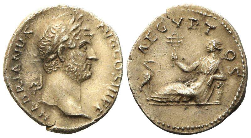 Hadrian (117-138), Denarius, Rome, C. Ad 134-138; Ar (g 3,02; MM 18,2)