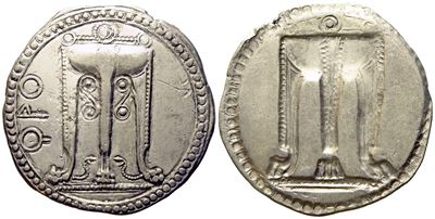 Bruttium Kroton (C. 530-500 Bc), Stater; Ar (7,90 G; 28 MM)