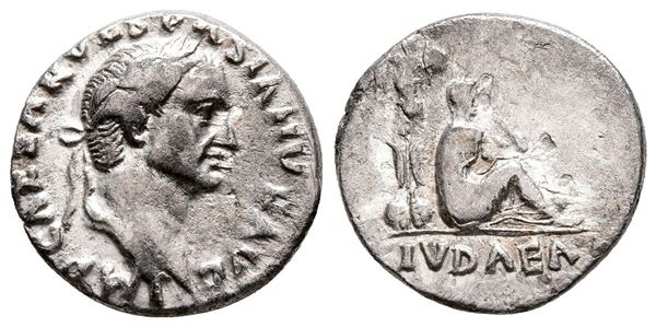 Vespasian (69-79). AR Denarius (18 mm, 3.17 g).