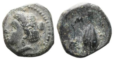 Southern Lucania, Metapontion, C. 340-275 Bc. Æ (11 MM, 1.45 G).