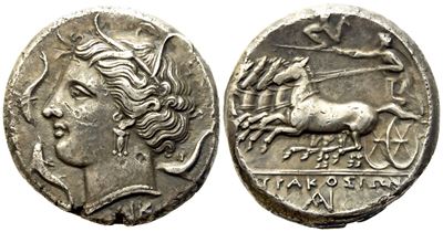 Sicily, Syracuse, Agathokles (317-289 Bc), Tetradrachm, Ar (g 16,70; MM 24,5)